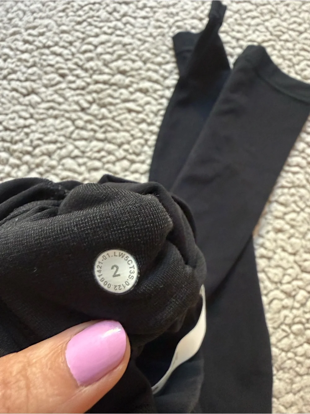 UCLA lululemon athletica Black Leggings with Logo Tag